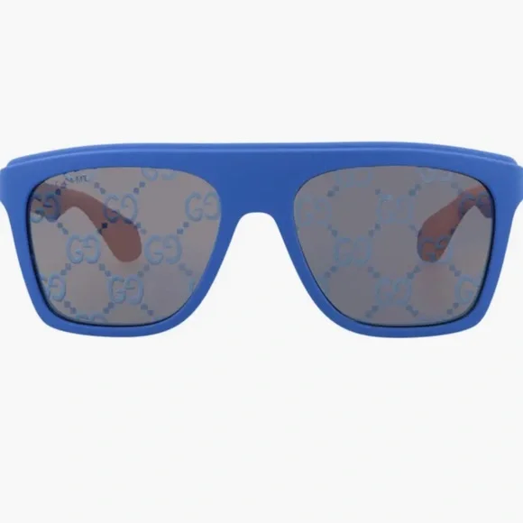 GUCCI Blue Sunglasses, Unisex - Picture 4 of 6